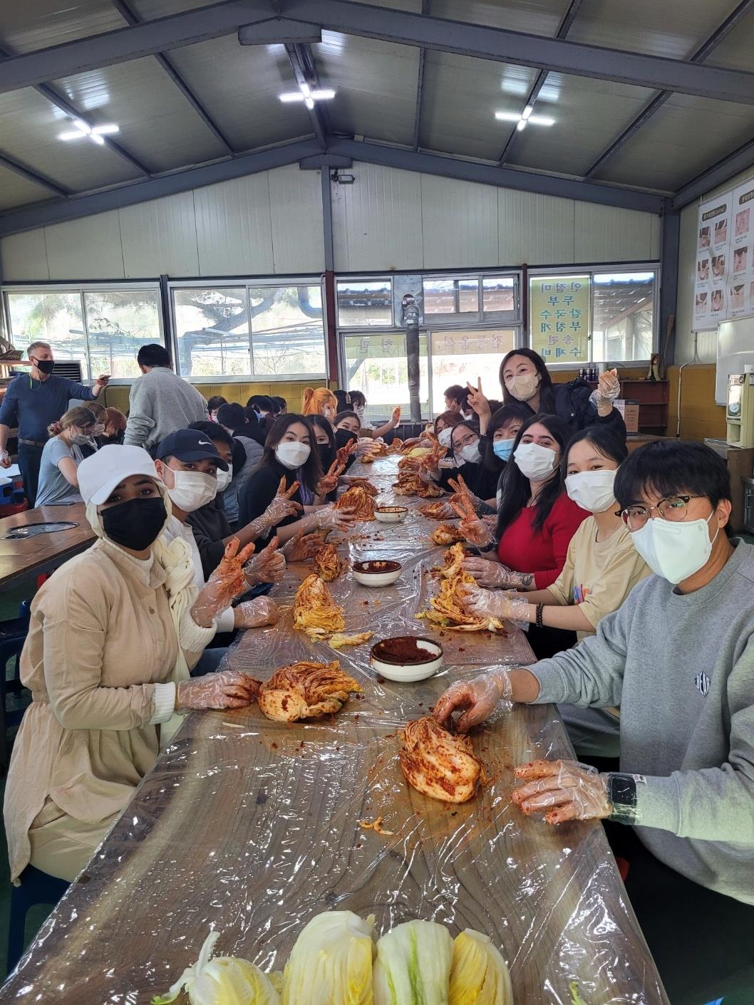 2022-4학기 팔공사 구암팜스테이(칼국수 및 김치 만들기, 목공예 체험)