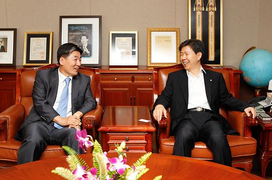 한국국제협력단(KOICA) 장현식 기획이사 접견(2012-8-17)